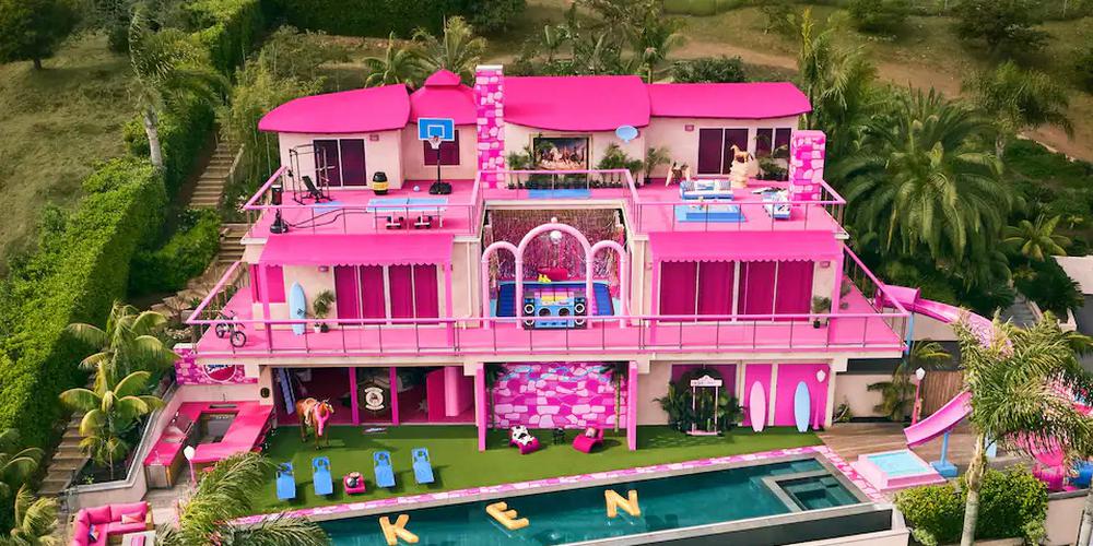 Inspirebox_Film Barbie_maison de Barbie Airbnb